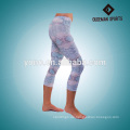 Hochwertige sublimierte Druck Workout Yoga Leggings